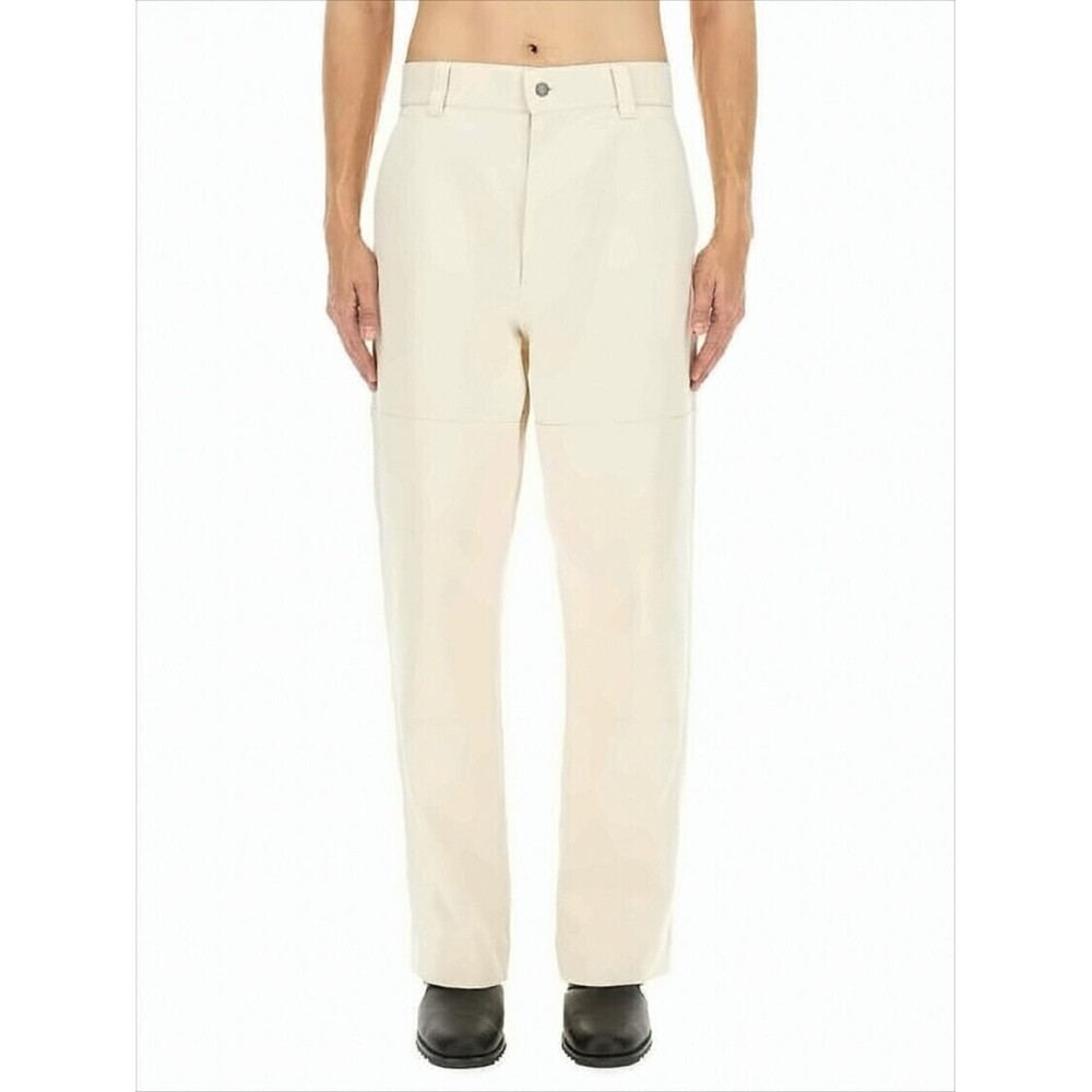 MARGARET HOWELL High-Waisted Straight Pants with Minimalist Design
